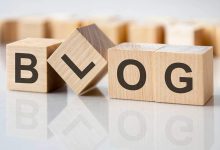 The meaning of the word "blog"