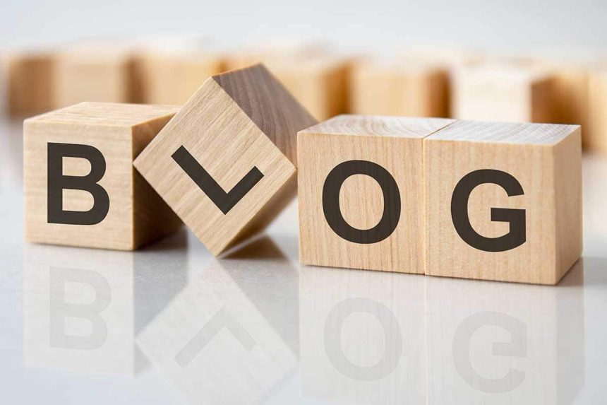 The meaning of the word "blog"